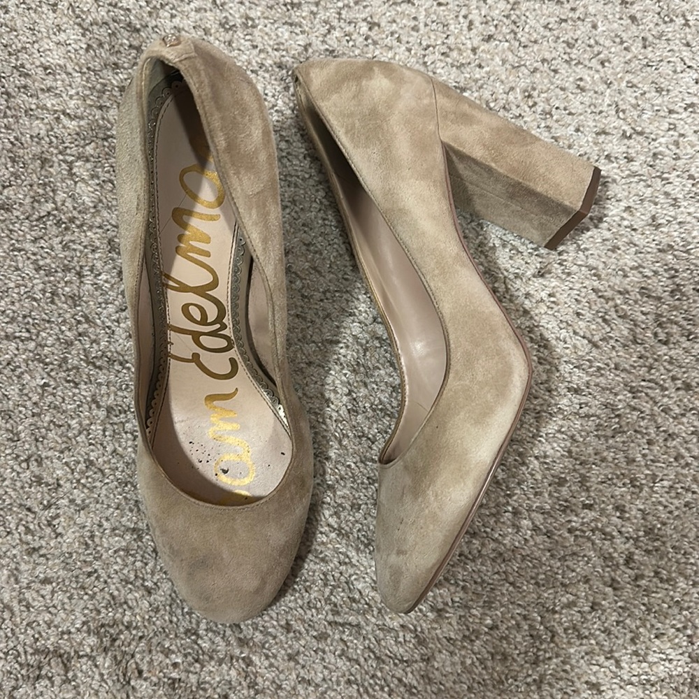 Sam Edelman Block Heels 10